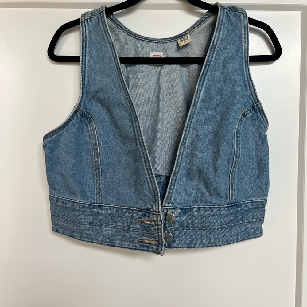 Levi’s Denim Sleeveless Vest